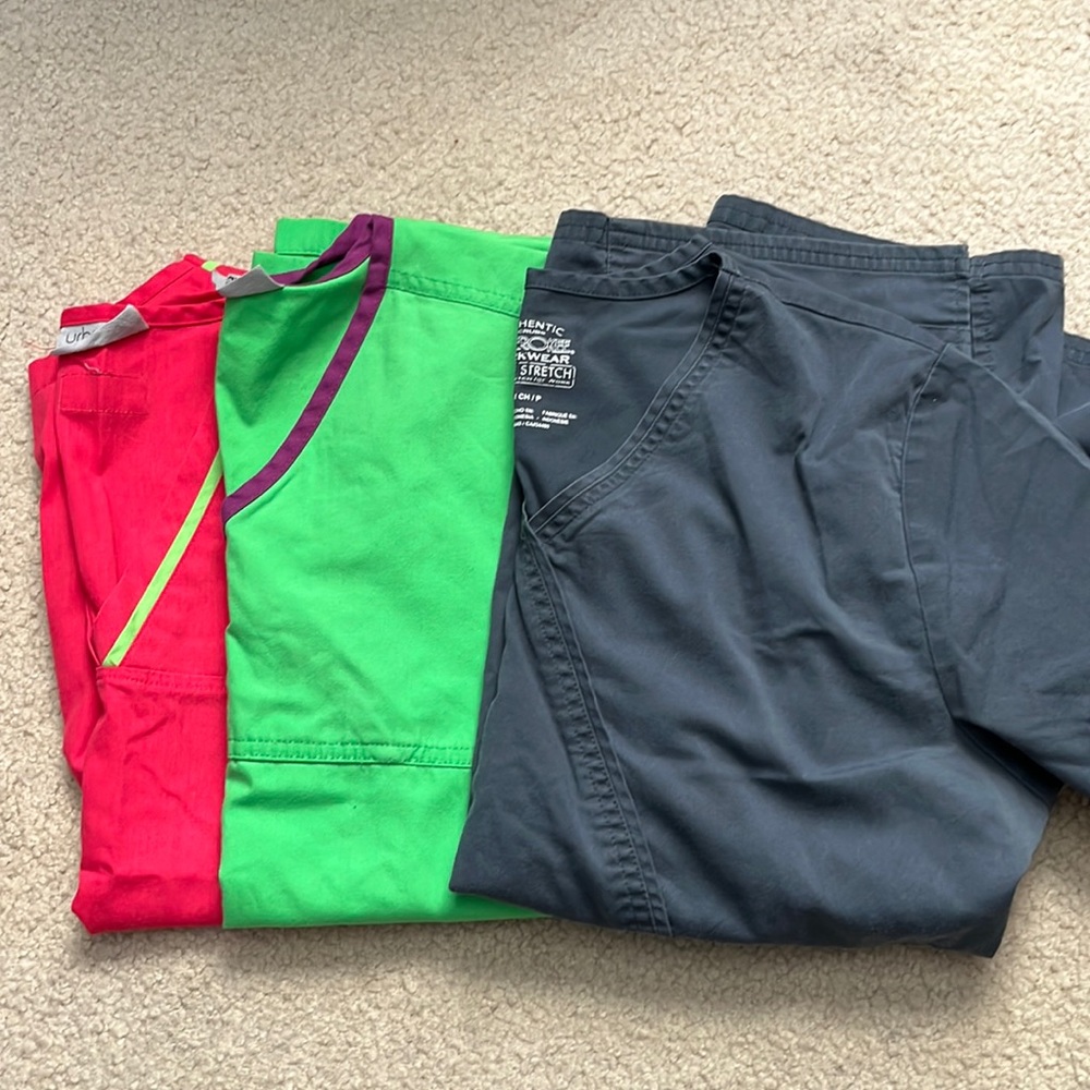 Scrub tops